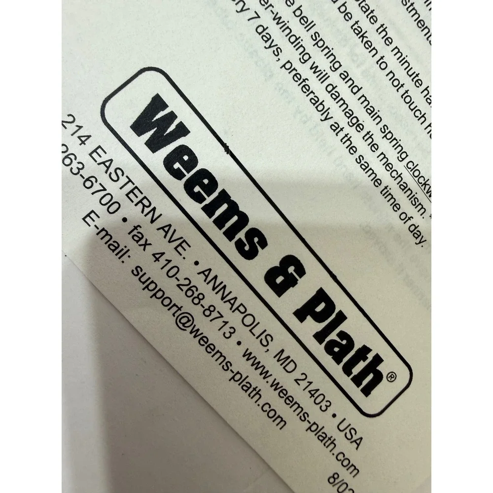 Weems & Plath weems plath